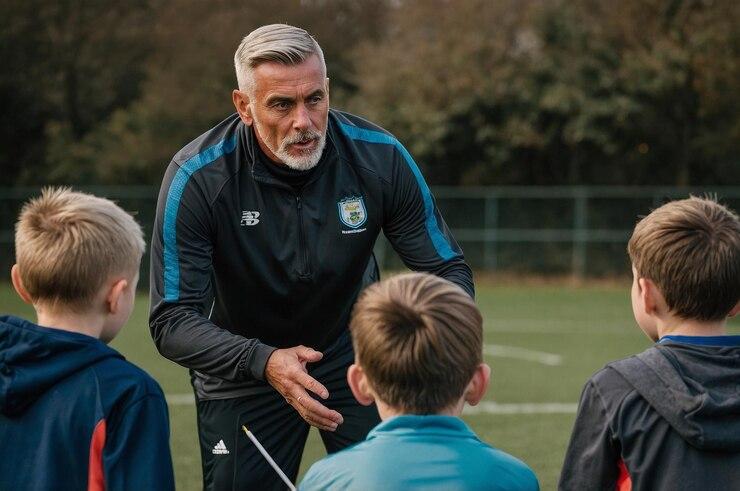 childrens football training